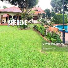 Bungalow house with big land for Sale at Jalan Scotland.