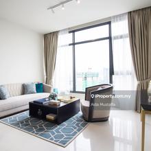 Fully furnished 2 bedroom unit, high floor. Ready to move in.