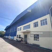 Pulau Indah Double Storey Office Factory for Sale