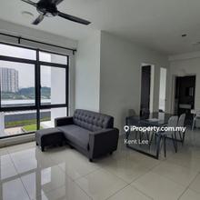 3 Rooms, 2 Bathrooms, Fully Furnish, High Floor with Nice View