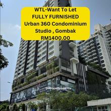 Fully Furnished 360 Urban Condo Gombak