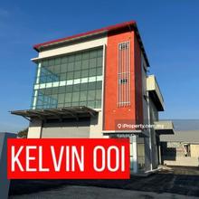 Detached Light Industrial Factory Warehouse For Sale at Batu Kawan