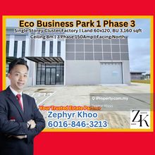 Eco Business Park 1 Phase 3  Near Dato Onn / Seelong For Sale
