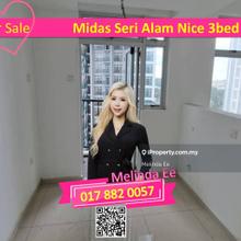 Masai Midas Seri Alam Residence Nice Design 3bed Can Full Loan