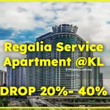 Below Market 226k Freehold Regalia Service Apartment, Kuala Lumpur