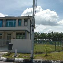 Corner Lot 2 Storey Terrace Prima Bagan Serai. Boleh 100% Loan.
