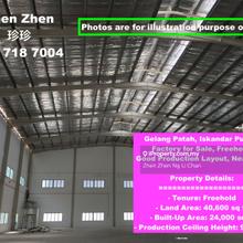 Gelang Patah, Iskandar Puteri, Factory for Sale, Freehold, Near Port