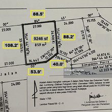 Bungalow Land, Taman Anak Bukit, Senai, Johor for Sale