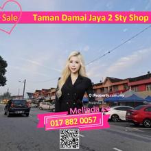 Skudai Taman Damai Jaya Nice Design 2 Storey Shop Lot Hot Area