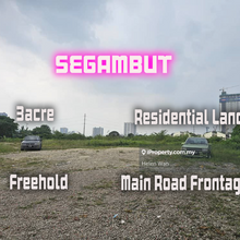 Segambut 3acre Freehold Residential Land
