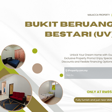 24hr Security Fully Furnish Bukit Beruang Bestari University View MMU