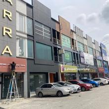 Facing main road