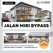 Double Storey Semi-D Showroom at Nexus Business Park, Jln Miri Bypass
