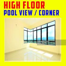High floor with pool view