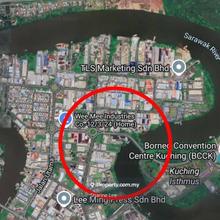 Facing main road side / Pending Industrial Land