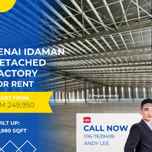 Senai Idaman Kulai Detached Factory for Rent