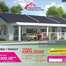 1-Sty Teres Taman Bentara, Jalan Kebun Baru, Telok Panglima Garang