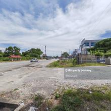 Commercial Land Beside Main Road For Sale Simpang Ampat High Exposure
