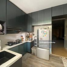 Partly furnished with Kitchen Cabinet, Air cond, Solar Electric