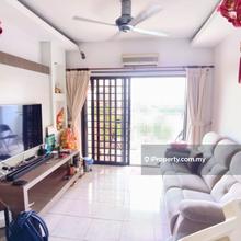 Fair view service apartment at permas jaya freehold Partial furnished 