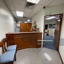 Fully furnished office for sale