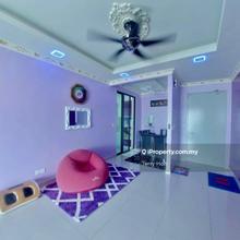 Fully Furnished Lakepark Residence KL North Batu Caves Near Selayang 