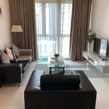 Well maintained and quiet facing unit. 