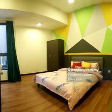 Queen Bedroom @ Nautica Lake Suites, Sunway Uni, Monash, Taylor's Uni