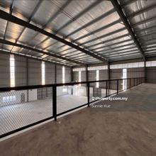 Brand New Semi-D Corner Factory for Rent Sepang, KLIA, Kota Warisan