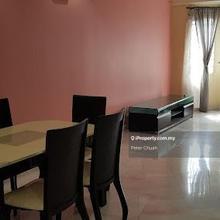 Pangsapuri Mawar partial furnished