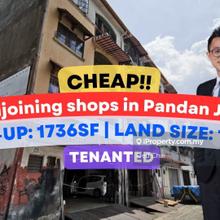 C H E A P 2 adjoining shops in Pandan Jaya