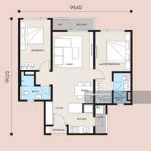 Partial furnished for rent