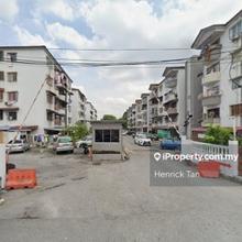Medium-cost walk-up apartment (no lift), 5-storey blocks, Non bumi
