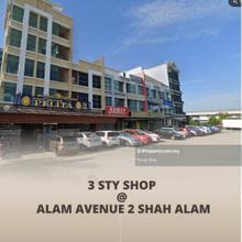 Facing Main Road High Return Shop Alam Avenue 2 Sek 16 Shah Alam