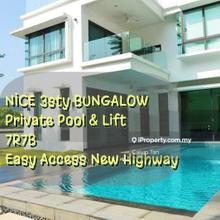 Nice 3sty bungalow, with private pool, 7r7b, easy access suke highway
