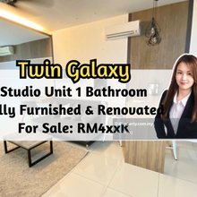Twin Galaxy, Studio Unit, Renovated, Fully Furnished, 1 Car Park