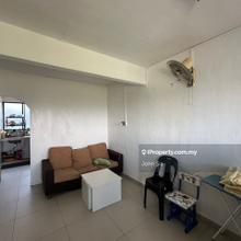 For Sales - Flat Level 3 @ Taman Ungku Tun Aminah, Skudai 2 Bed 1 Bath