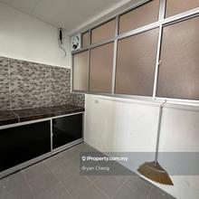 1045sf with balcony, 3 room, 2 side by side carpark