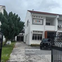 Double semi detached , pulau tikus , 5344sf , corner
