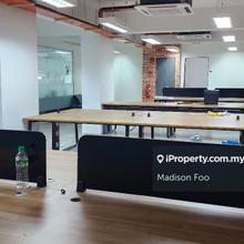Kepong Taman Daya 2 adjoined office fully furnished for Rent