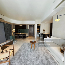 Balcony & Corner Unit Facing KL & Mountain View, Full furnished