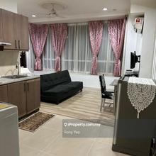 Parkview Service Apartment Fully Furnished Facing KL Tower For Rent !!