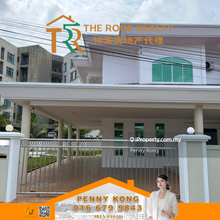 Behind Merdeka Mall Miri, Double Storey Terrace Corner 