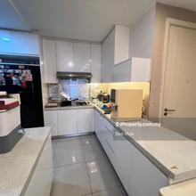 Kitchen Extended & Renovated Unit KLCC view 2 Tandem Car Parks Setapak