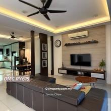 Tiptop renovated Ambang Botanic 2 klang 2sty house furnished sale