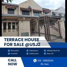 2-Storey Link House for Sale @ USJ 2, Subang Jaya