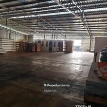 100amp Limited Unit Kg Perapat, Kapar Bt. 7 Warehouse For Rent