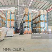 Kapar Meru Klang 5.5 acres warehouse 600amp with office limited sale