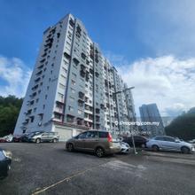 Facing Parking Flat Selayang Mulia Blok Teratai