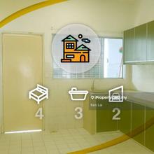 Kitchen Cabinet done Jalan sepah puteri Kota Damansara House For Rent